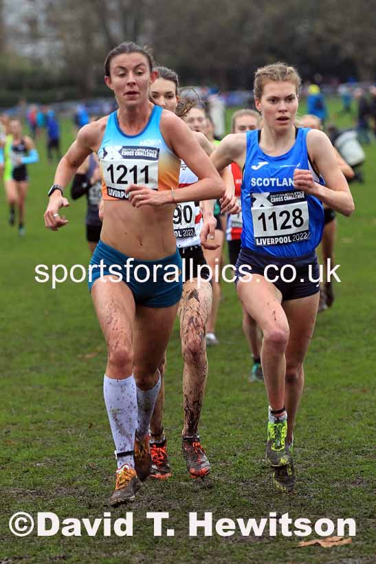 Senior Women and Under-23 Women, 2022 British Athletics Cross Challenge, Sefton Park, Liverpool.  Photo: David T. Hewitson/Sports for All Pics